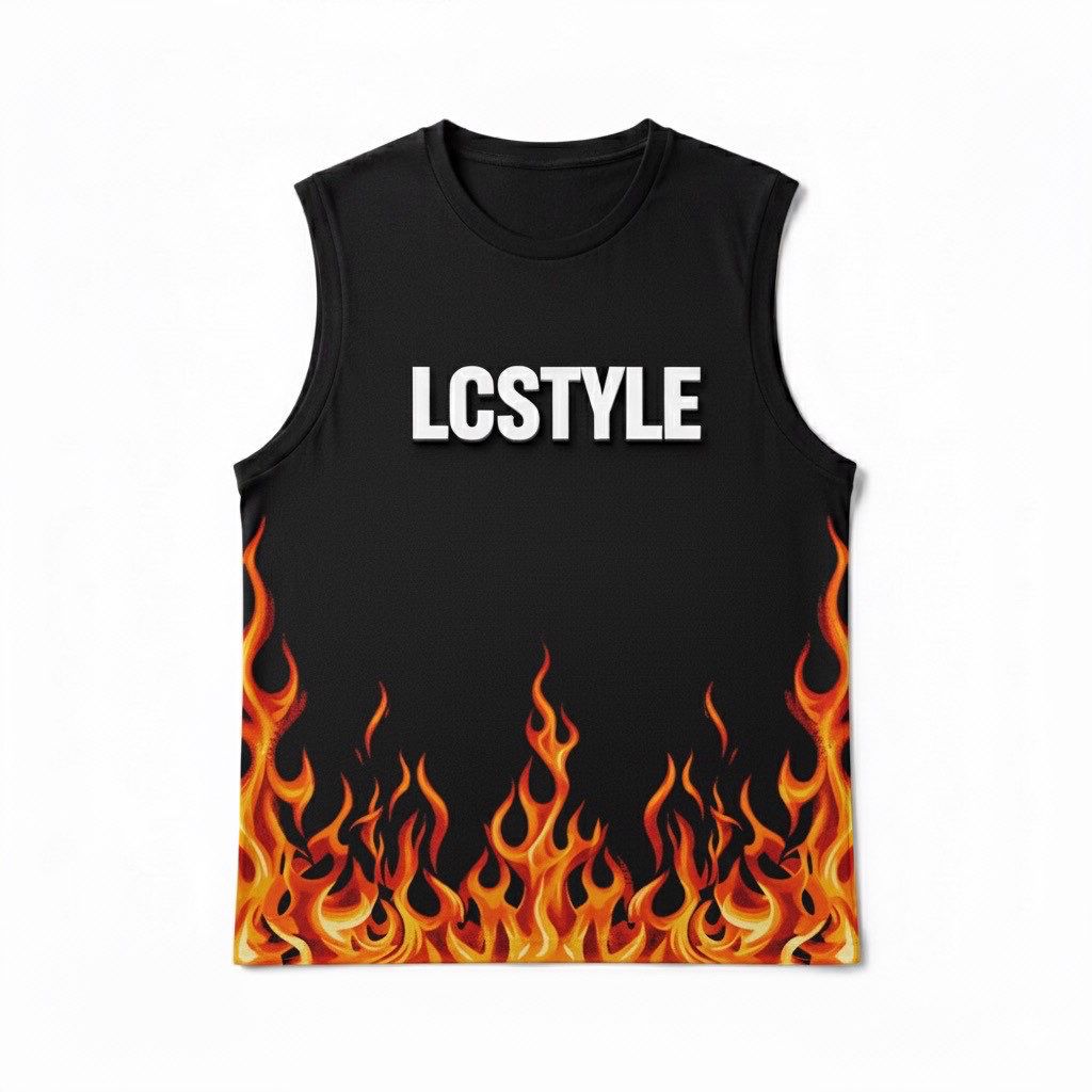 Black Blaze LC. Style Tank Top